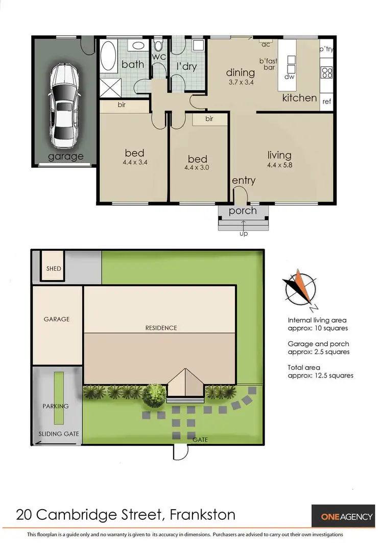 Floorplan of Homely house listing, 20 Cambridge Street, Frankston VIC 3199