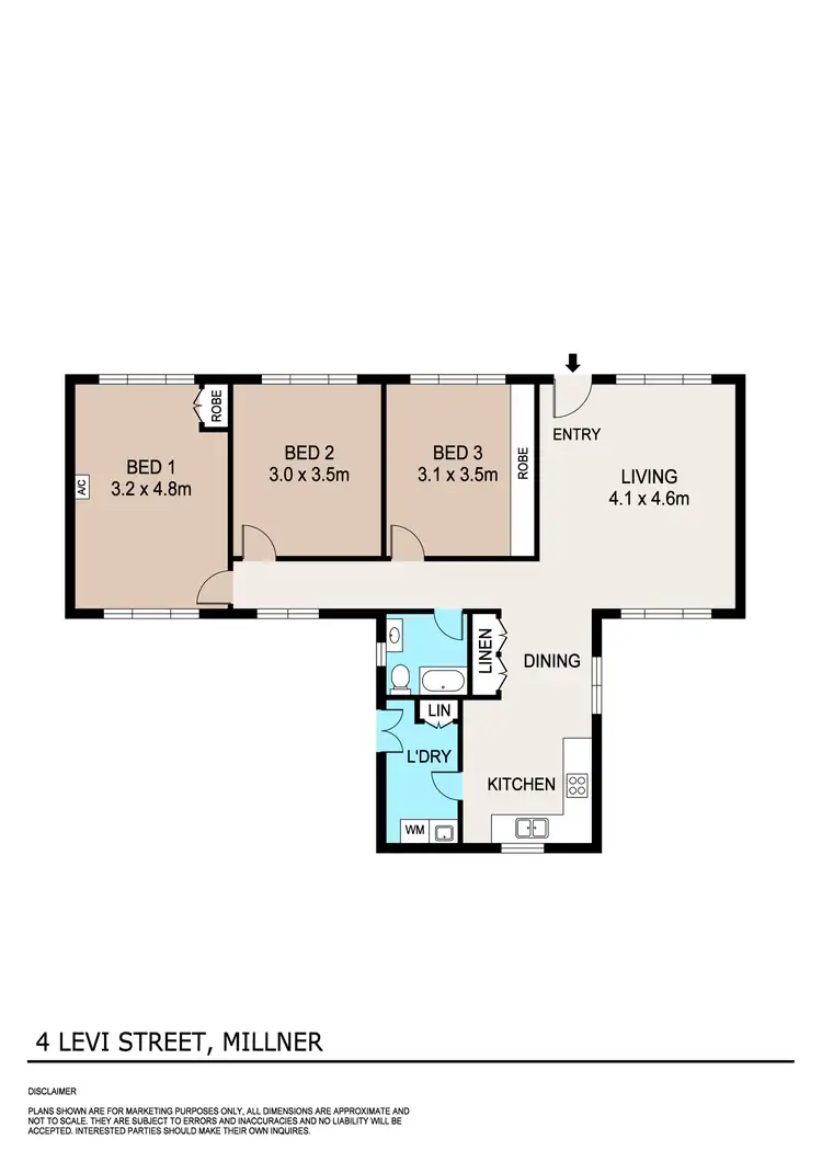 Floorplan of Homely house listing, 4 Levi Street, Millner NT 810