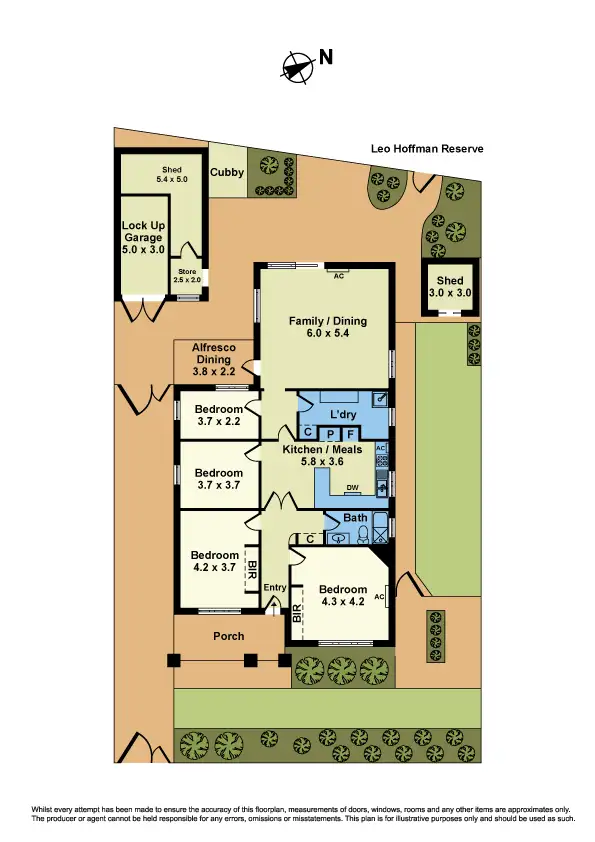 Floorplan of Homely house listing, 17 William Street, Newport VIC 3015