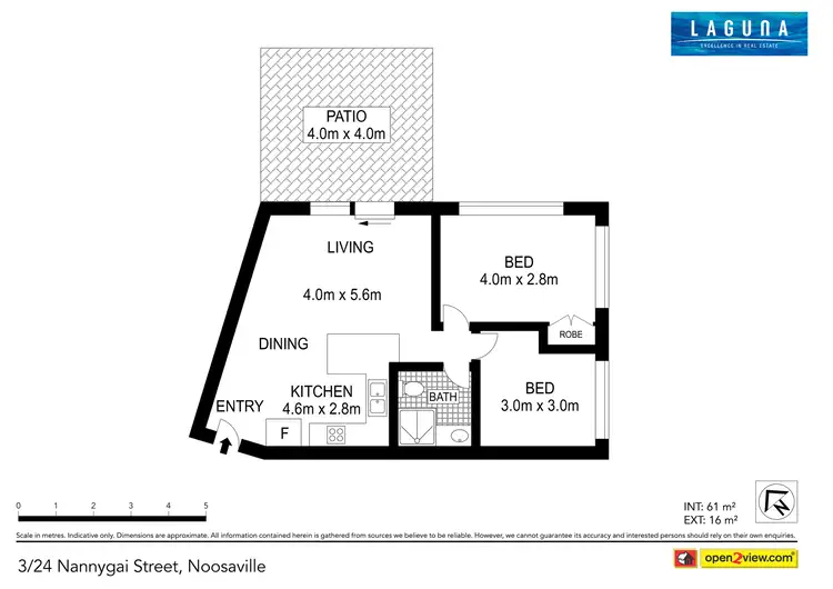 Floorplan of Homely unit listing, 3/22-24 Nannygai Street, Noosaville QLD 4566