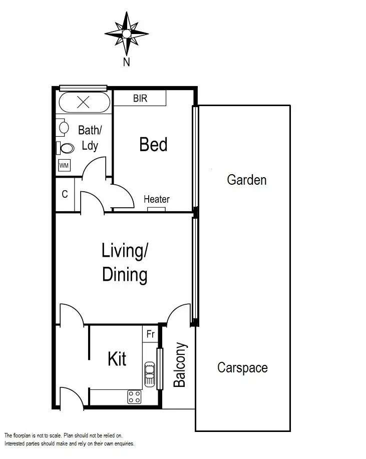 Floorplan of Homely apartment listing, 2/131 Alma Road, St Kilda East VIC 3183