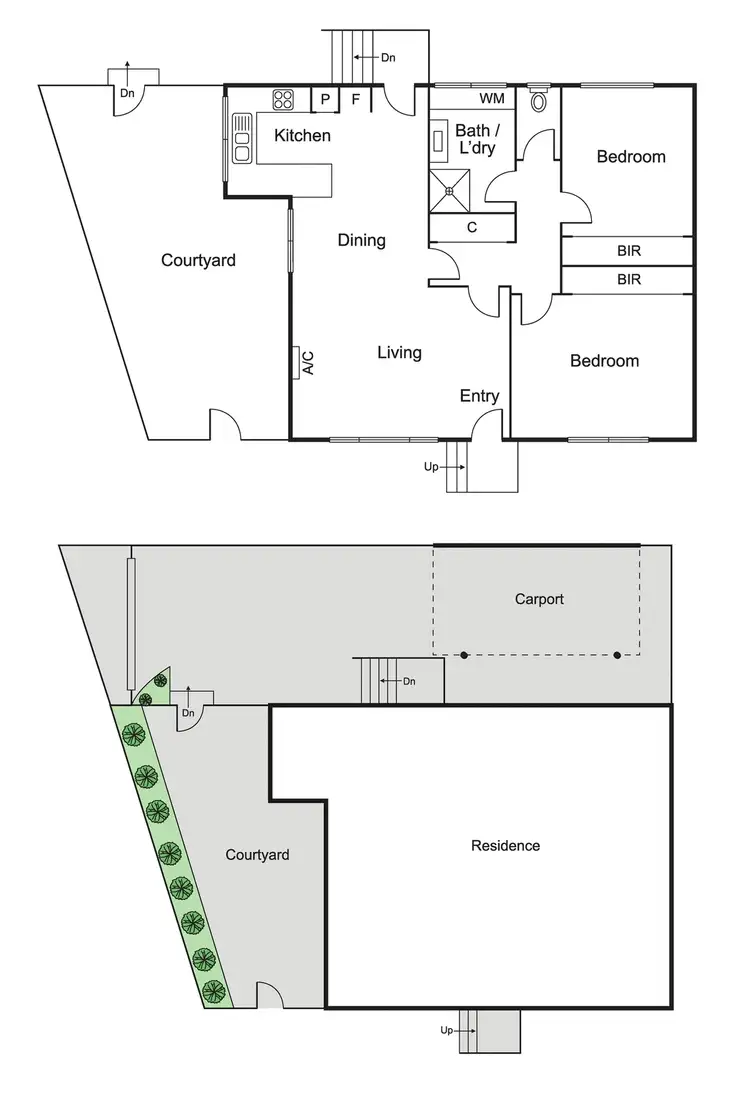 Floorplan of Homely unit listing, 3/150 Kangaroo Road, Hughesdale VIC 3166