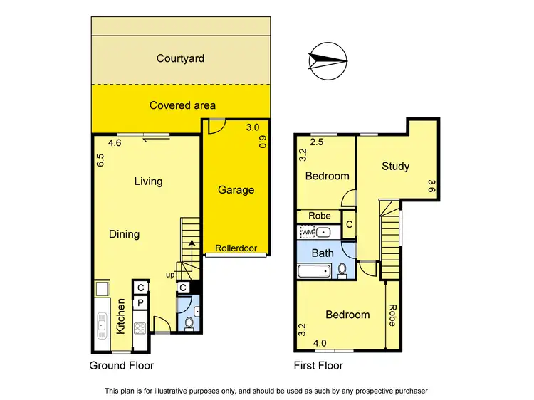 Floorplan of Homely townhouse listing, 5/521 Greensborough Road, Greensborough VIC 3088