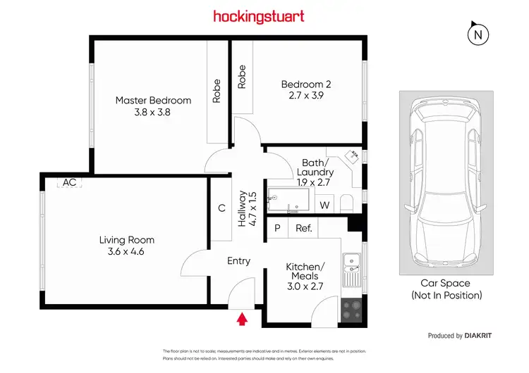 Floorplan of Homely apartment listing, 2/30 Balaclava Road, St Kilda East VIC 3183