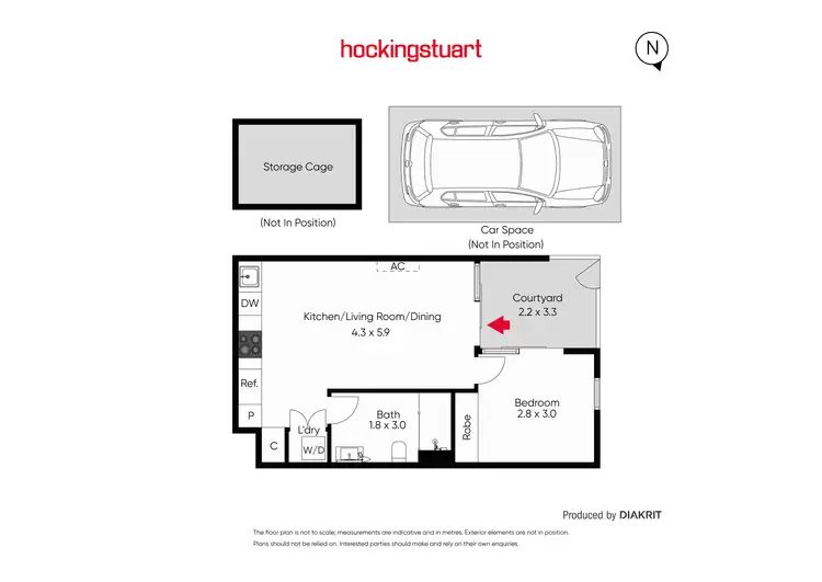 Floorplan of Homely apartment listing, 5/28 Burnley Street, Richmond VIC 3121