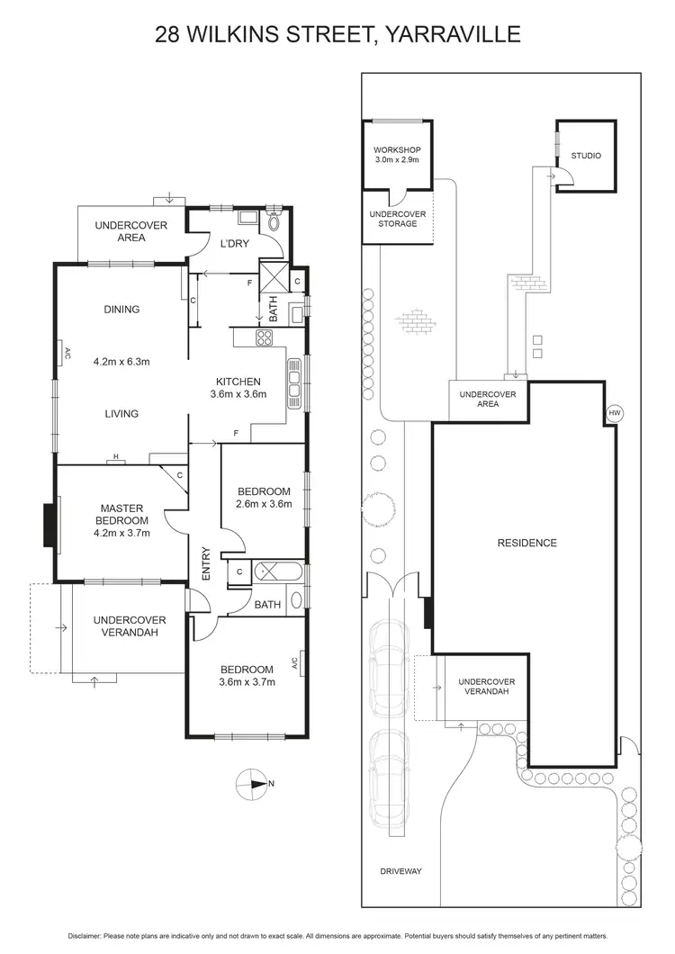 Floorplan of Homely house listing, 28 Wilkins Street, Yarraville VIC 3013