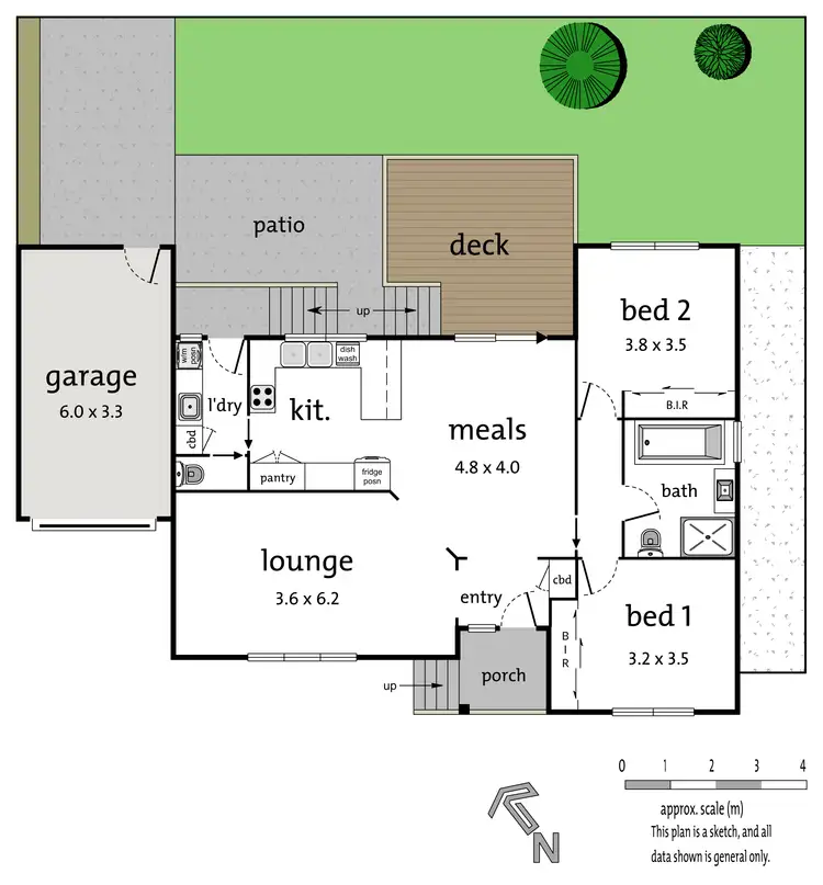 Floorplan of Homely townhouse listing, 5/292 Maroondah Highway, Croydon VIC 3136