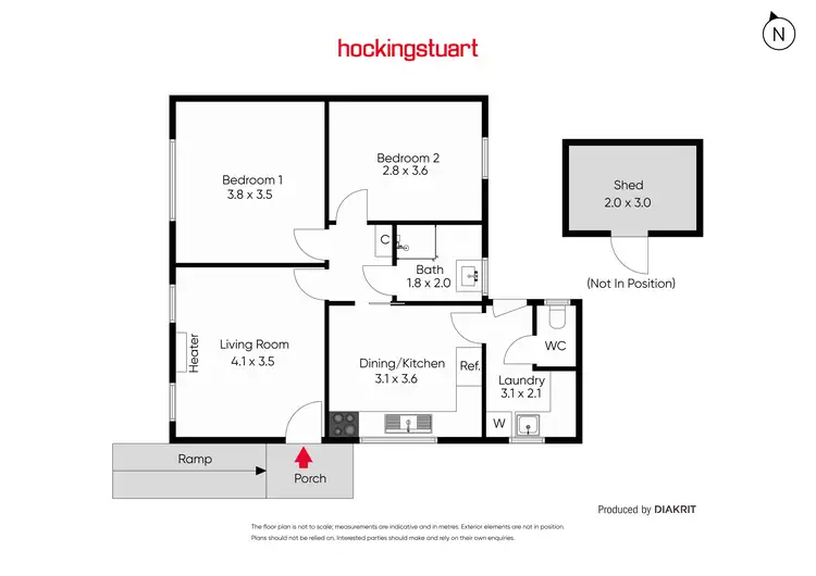 Floorplan of Homely house listing, 42 Stokes Street, Preston VIC 3072