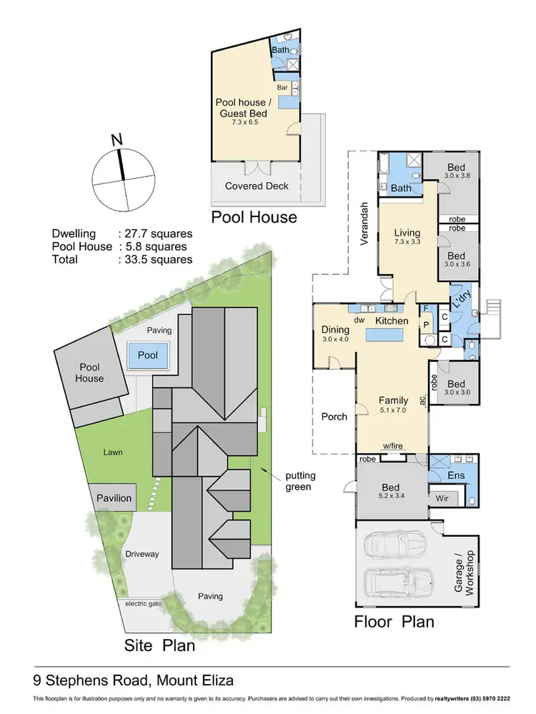 Floorplan of Homely house listing, 9 Stephens Road, Mount Eliza VIC 3930