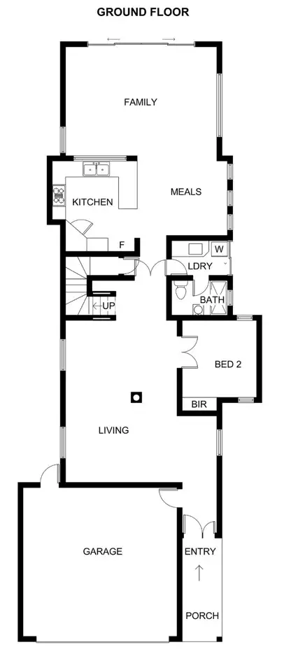 Floorplan of Homely house listing, 34A Alfred Road, Claremont WA 6010