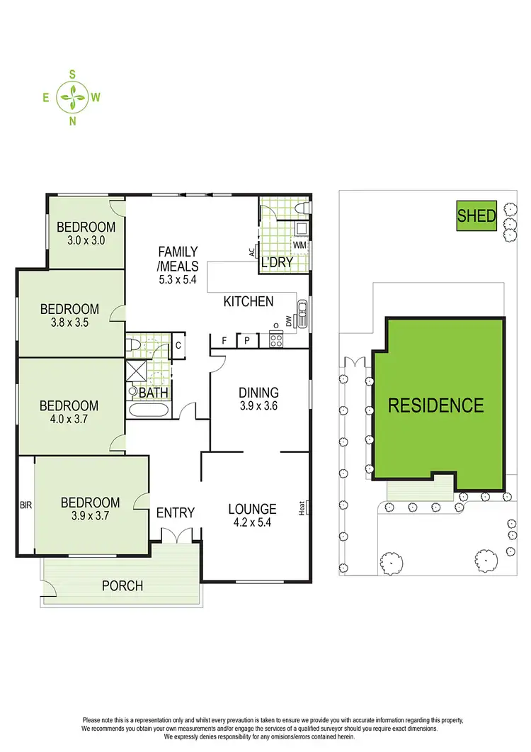 Floorplan of Homely house listing, 57 Neerim Road, Caulfield VIC 3162
