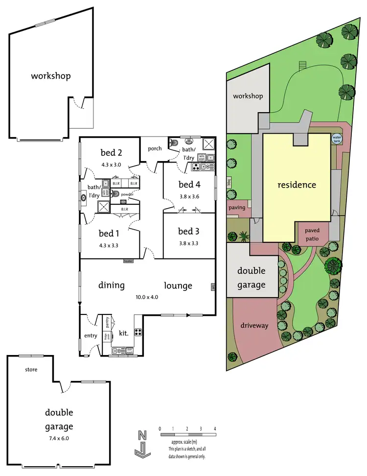 Floorplan of Homely house listing, 13 Railway Avenue, Ringwood East VIC 3135
