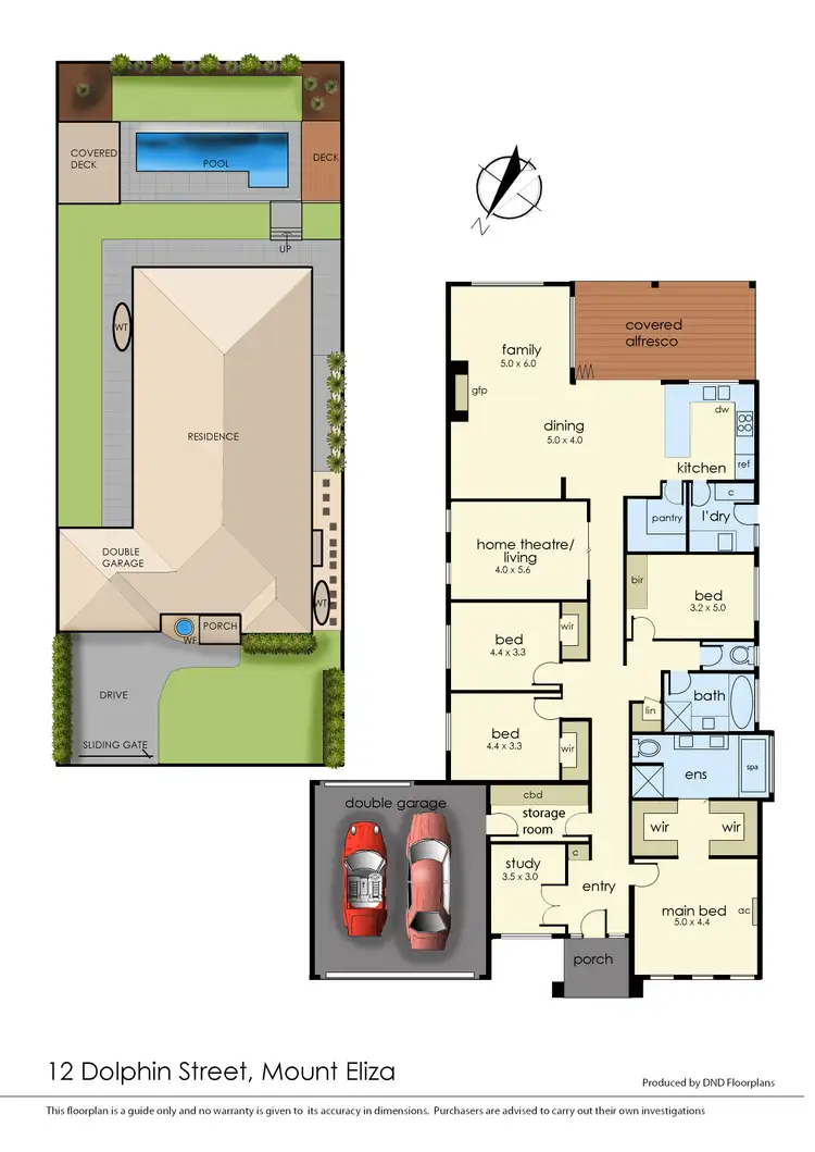 Floorplan of Homely house listing, 12 Dolphin Street, Mount Eliza VIC 3930