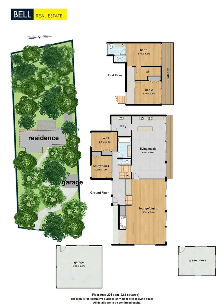 Floorplan of Homely house listing, 164 Ridge Road, Mount Dandenong VIC 3767