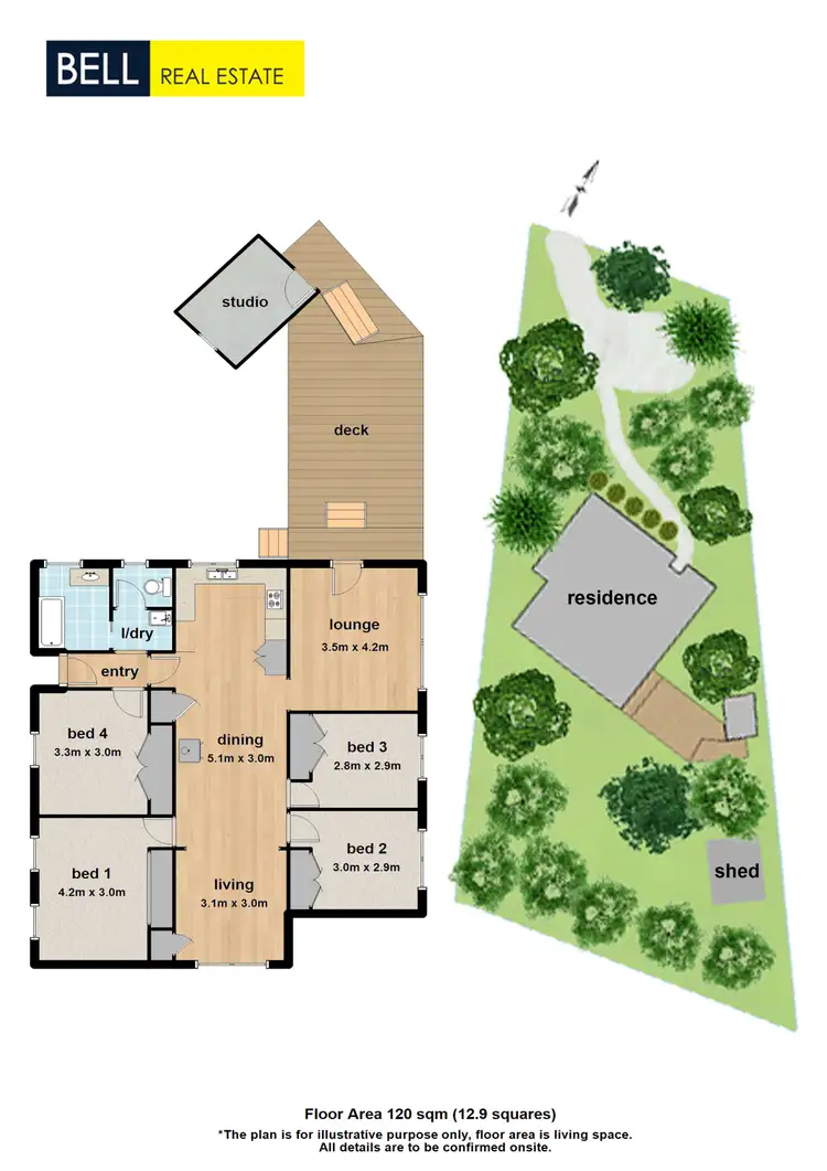 Floorplan of Homely house listing, 13 Fuller Street, Belgrave VIC 3160