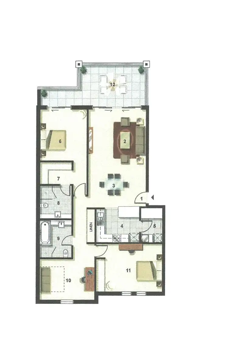 Floorplan of Homely apartment listing, 40/3 Victoria Street, Bowral NSW 2576