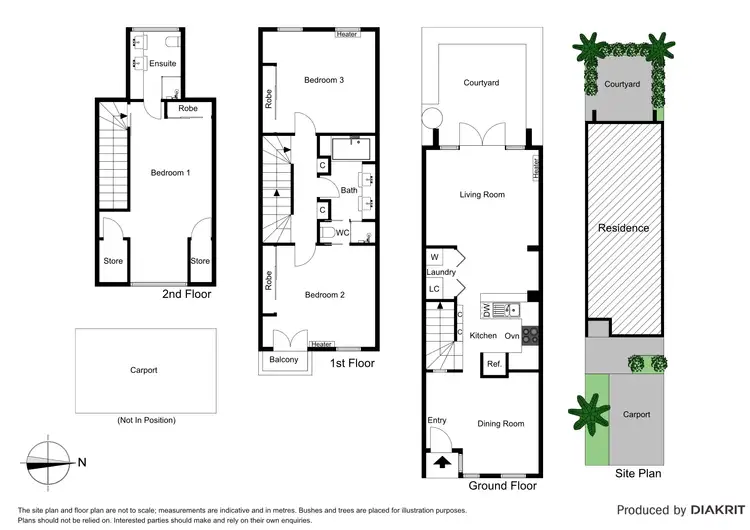 Floorplan of Homely house listing, 81 The Avenue, Prahran VIC 3181