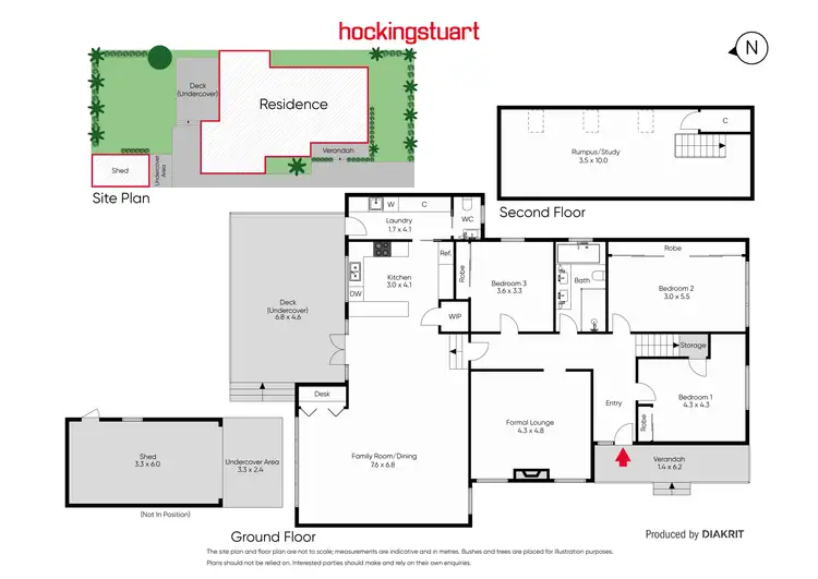 Floorplan of Homely house listing, 41 Fitzroy Street, Mckinnon VIC 3204