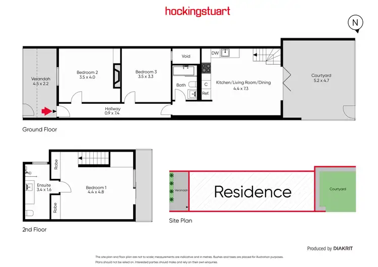 Floorplan of Homely house listing, 84 Coppin Street, Richmond VIC 3121
