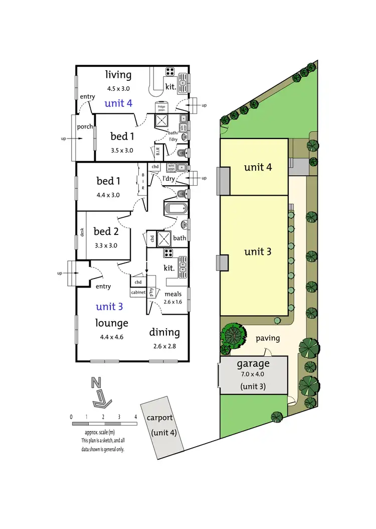 Floorplan of Homely unit listing, 3/30 Cootamundra Crescent, Blackburn VIC 3130