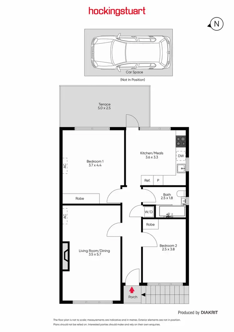 Floorplan of Homely apartment listing, 4/24 Chomley Street, Prahran VIC 3181