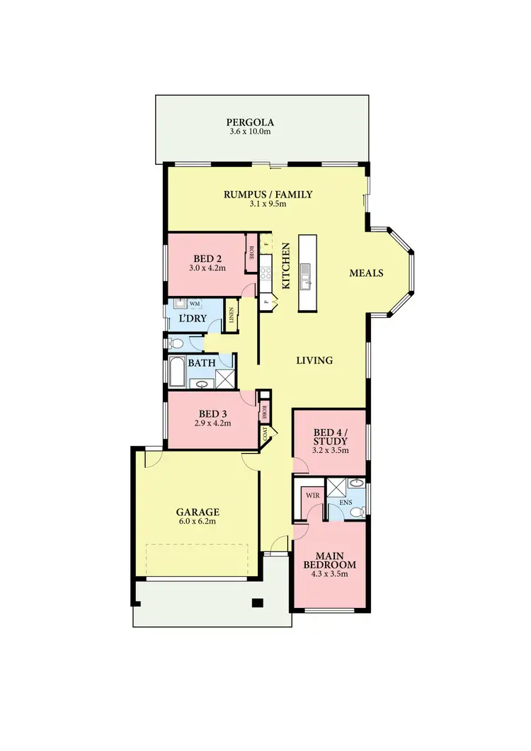 Floorplan of Homely house listing, 12 Coachman Way, South Morang VIC 3752