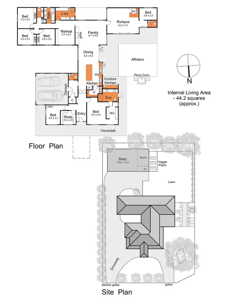 Floorplan of Homely house listing, 9 Meadow View Road, Somerville VIC 3912