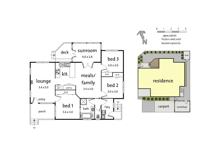 Floorplan of Homely unit listing, 2/8 Clement Crescent, Croydon VIC 3136