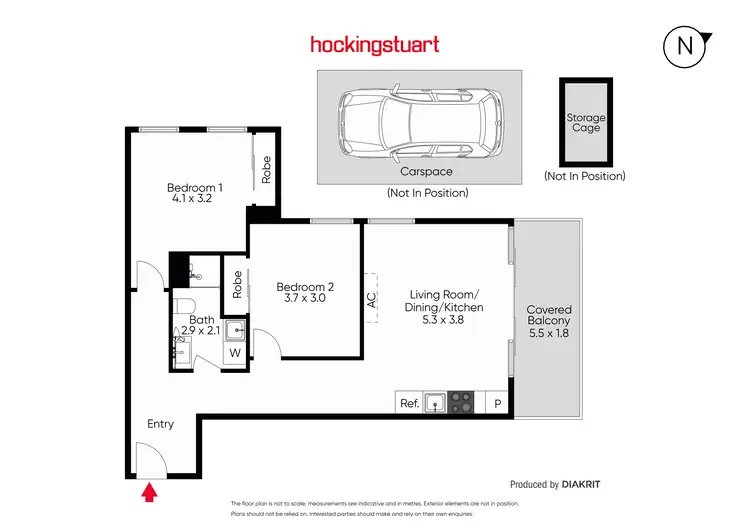 Floorplan of Homely apartment listing, 101/5-9 Blanch Street, Preston VIC 3072