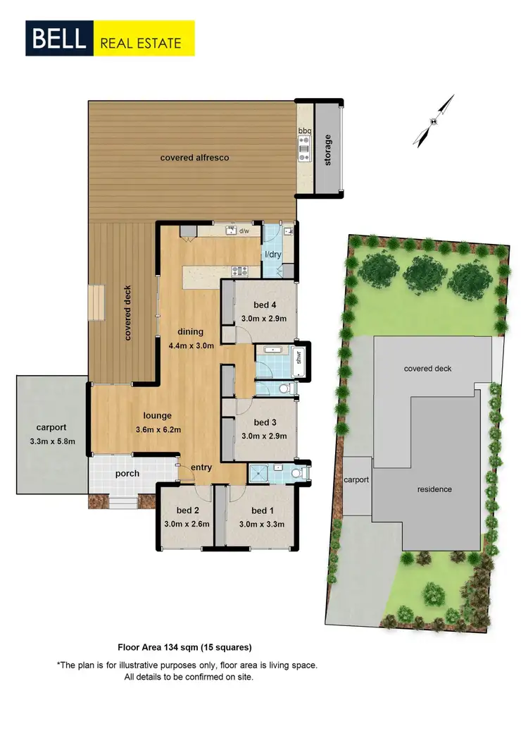 Floorplan of Homely house listing, 58 Currawa Drive, Boronia VIC 3155