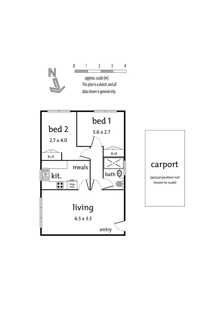 Floorplan of Homely apartment listing, 8/10 James Street, Box Hill VIC 3128