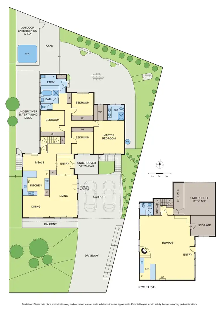 Floorplan of Homely house listing, 3 Kowa Court, Greensborough VIC 3088