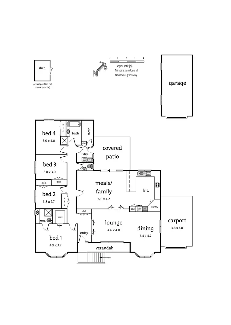 Floorplan of Homely house listing, 19 Wicklow Avenue, Croydon VIC 3136