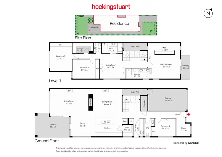 Floorplan of Homely house listing, 26B Cowper Street, Sandringham VIC 3191