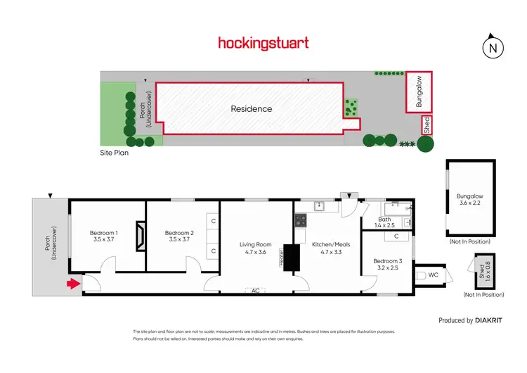 Floorplan of Homely house listing, 53 Hunter Street, Richmond VIC 3121
