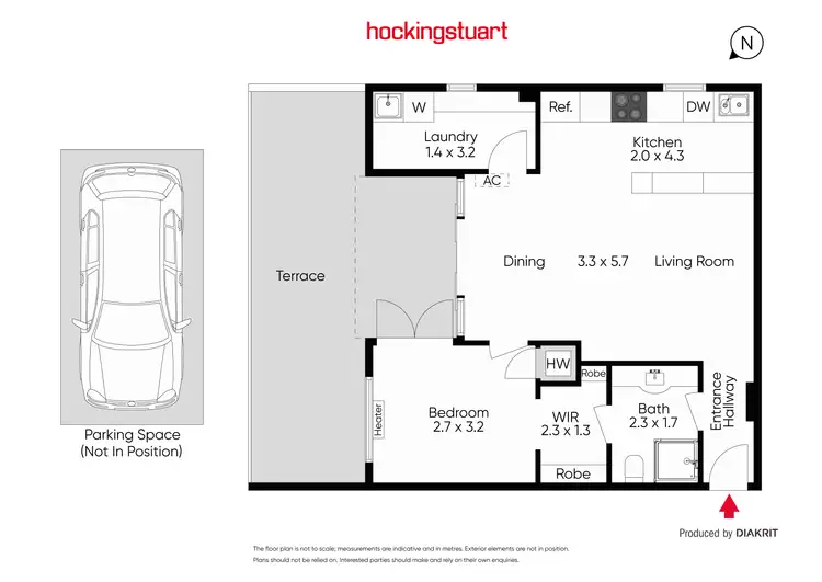Floorplan of Homely apartment listing, 31/174 Esplanade East, Port Melbourne VIC 3207