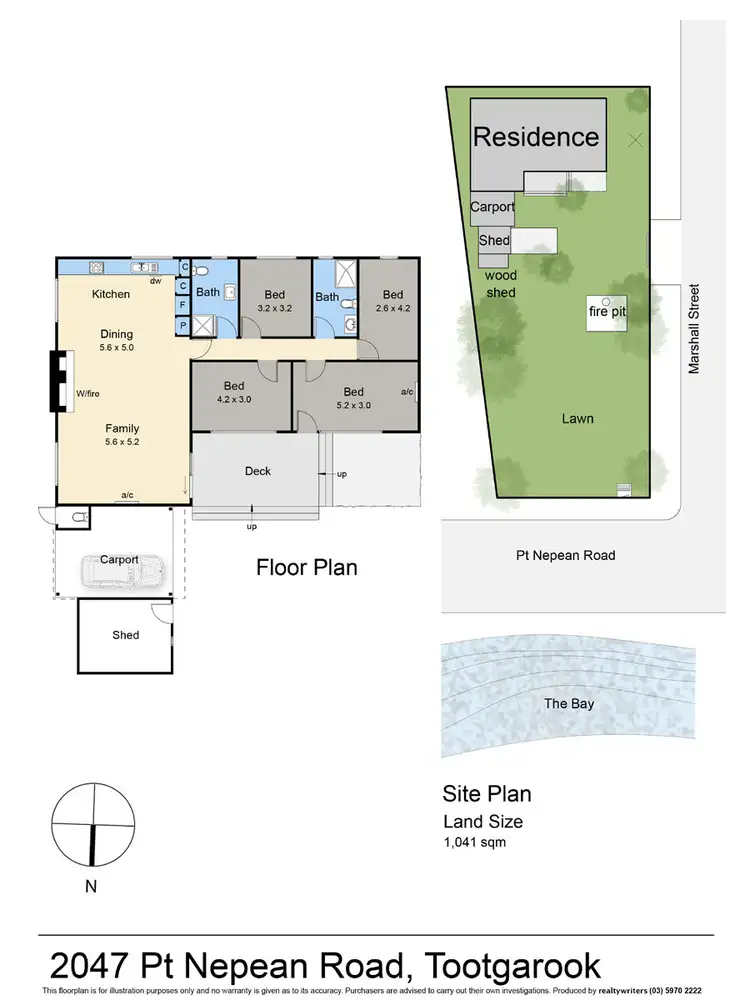 Floorplan of Homely house listing, 2047 Pt Nepean Road, Tootgarook VIC 3941
