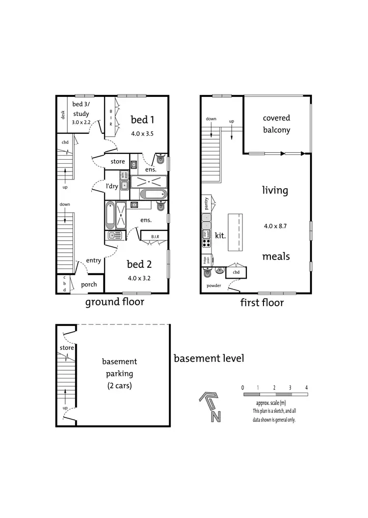 Floorplan of Homely townhouse listing, 21 Henley Bridge Road, Chirnside Park VIC 3116
