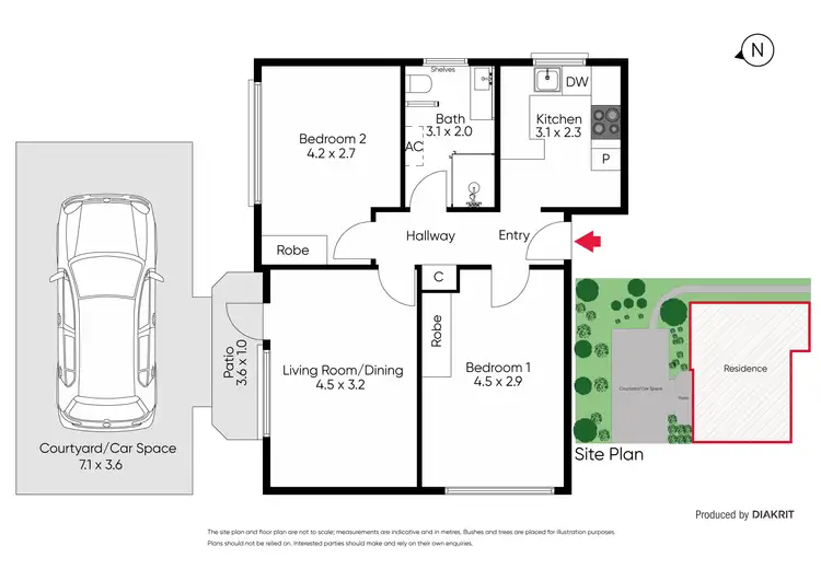 Floorplan of Homely apartment listing, 1/4 Payne Street, Glen Iris VIC 3146