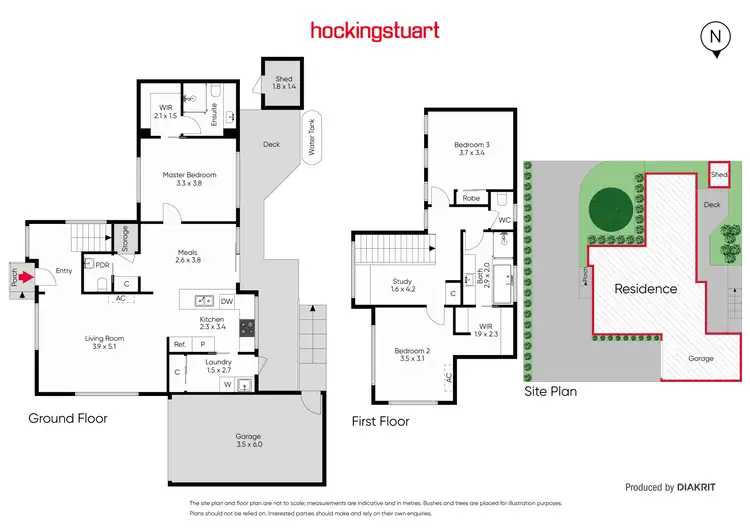 Floorplan of Homely townhouse listing, 3/18 Sanders Road, Frankston South VIC 3199