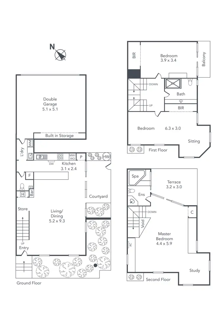Floorplan of Homely house listing, 300 Canterbury Road, St Kilda West VIC 3182