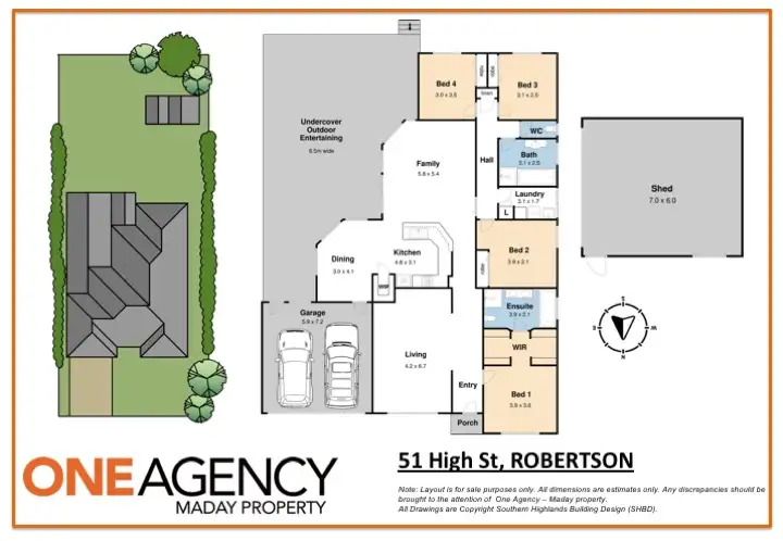 Floorplan of Homely house listing, 51 High Street, Robertson NSW 2577