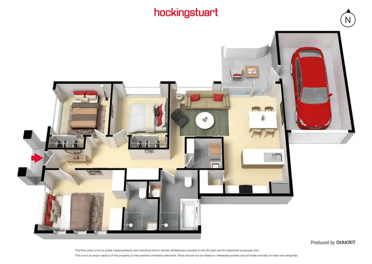 Floorplan of Homely house listing, 1/321 Frankston Dandenong Road, Frankston North VIC 3200
