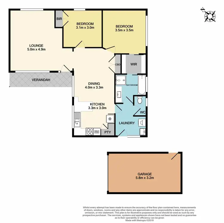 Floorplan of Homely unit listing, 2/16 Blackwood Drive, Narre Warren VIC 3805