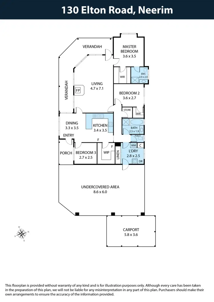 Floorplan of Homely rural property listing, 130 Elton Road, Neerim VIC 3831