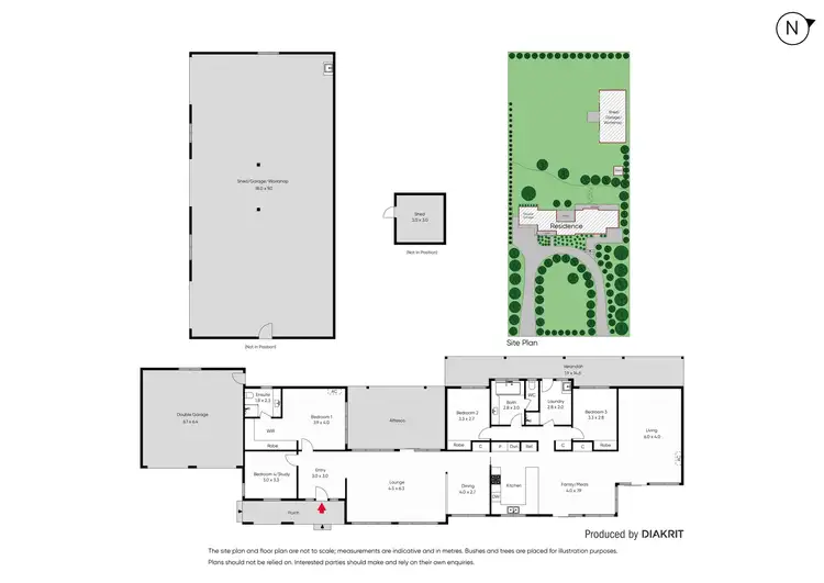 Floorplan of Homely house listing, 55 Lockhart Drive, Rosebud VIC 3939