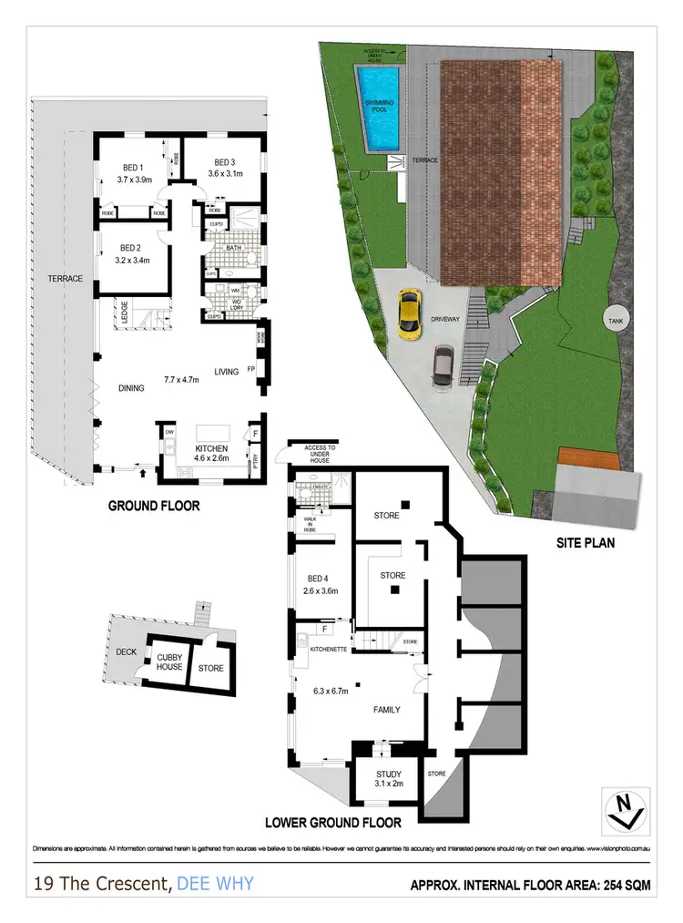 Floorplan of Homely house listing, 19 The Crescent, Dee Why NSW 2099