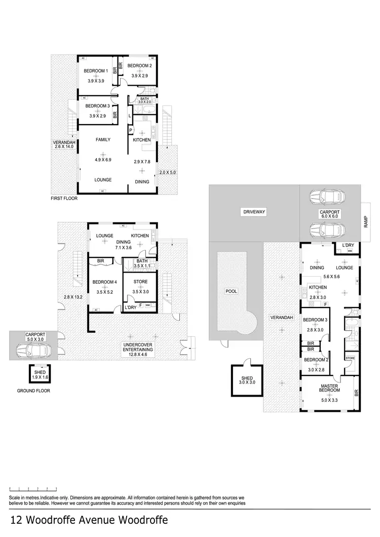 Floorplan of Homely house listing, 12 Woodroffe Avenue, Woodroffe NT 830
