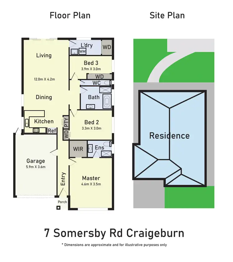 Floorplan of Homely house listing, 7 Somersby Road, Craigieburn VIC 3064