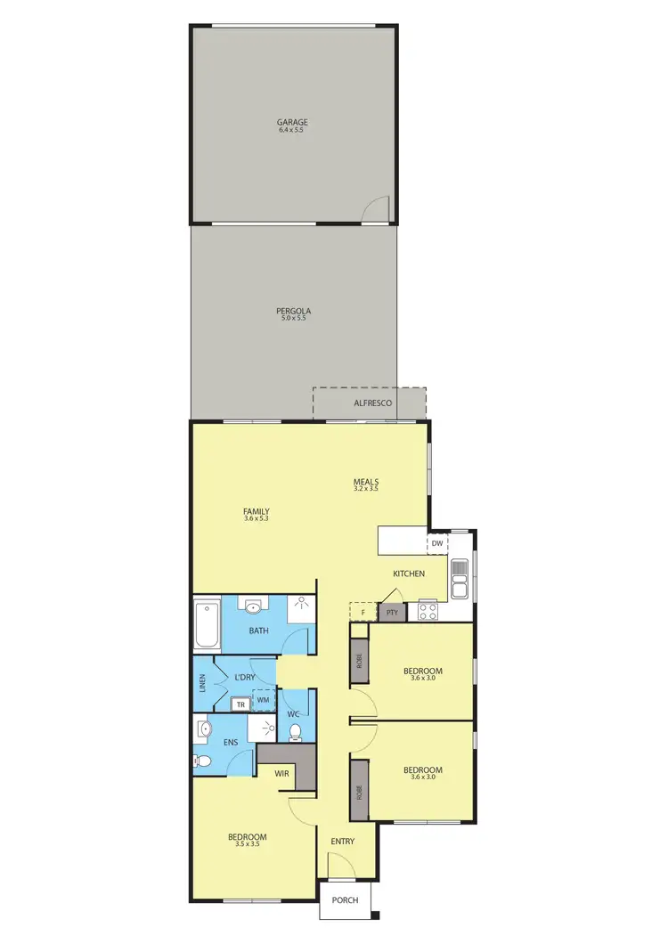 Floorplan of Homely house listing, 140 Lyndarum Drive, Epping VIC 3076